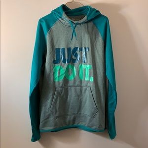 Teal Nike Hoodie